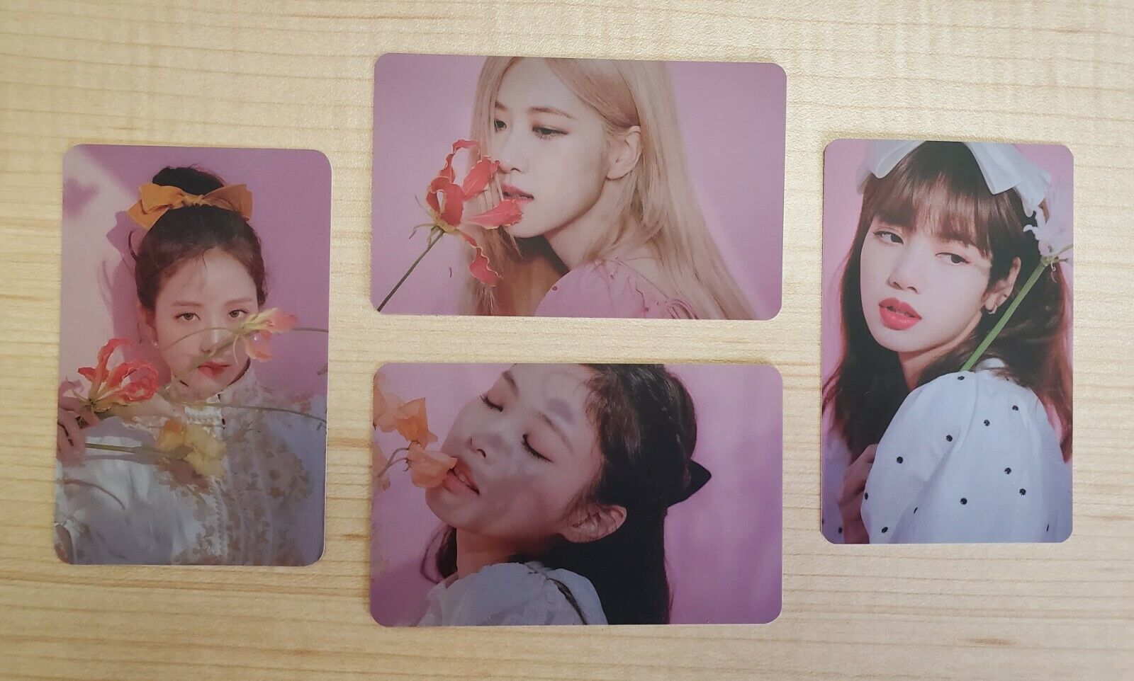 [Sealed & Official Ktown4u] BLACKPINK 2020 Welcoming Collection Photocard 4 Set