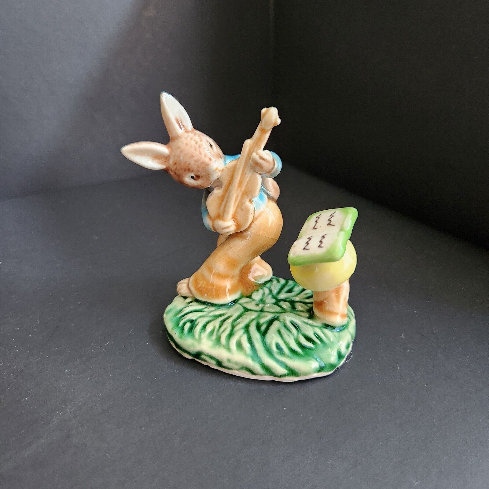 Albert Kessler Ceramic Bunny Rabbit, Story Time Collection 80s VTG