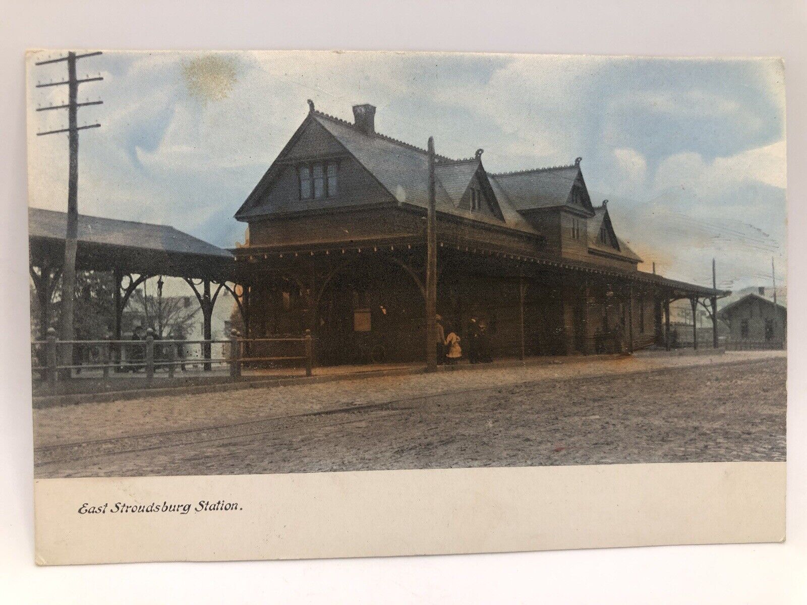 Postcard Train Station East Stroudsburg Pennsylvania Unposted
