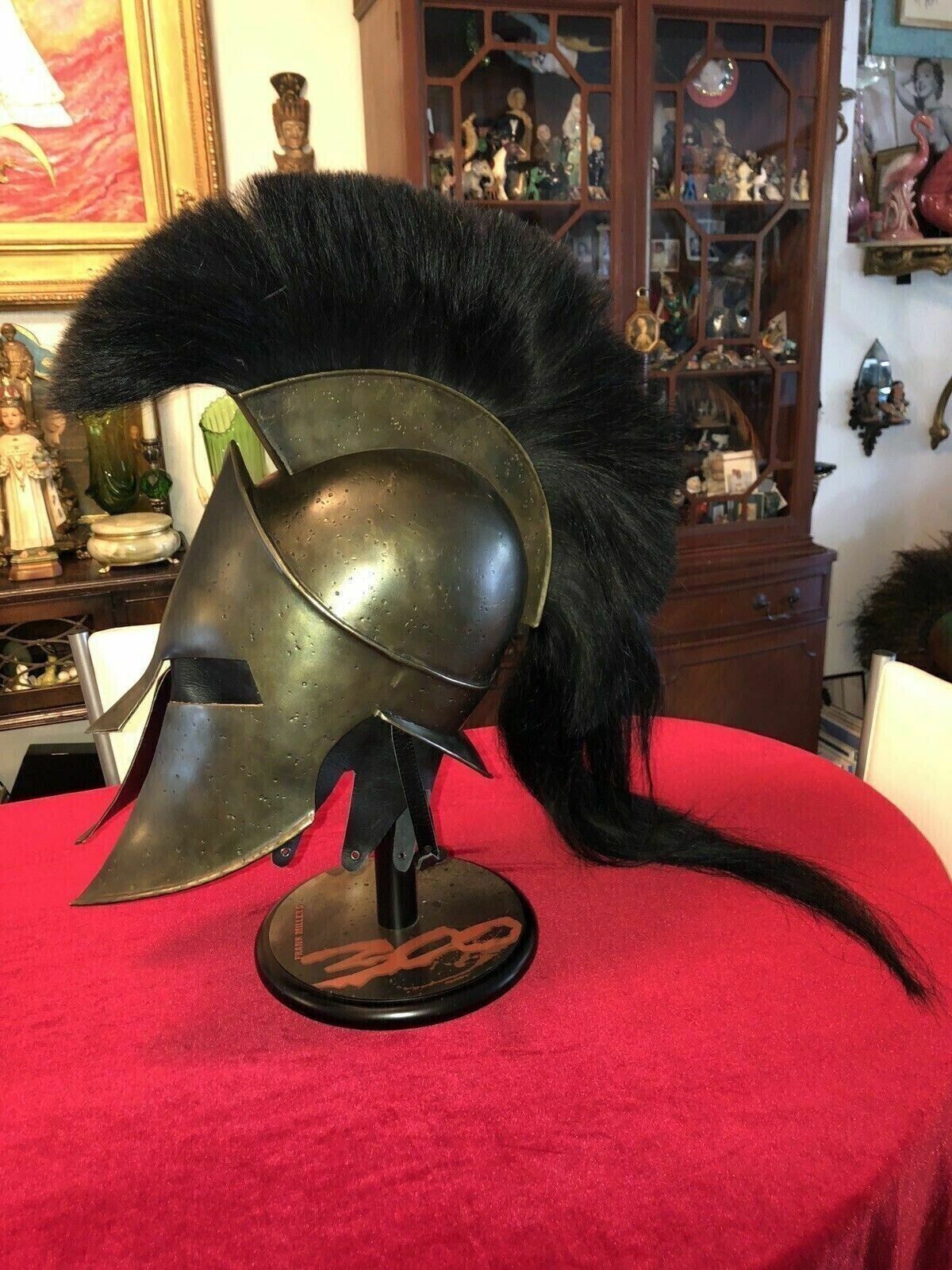 Authentic Movie Frank Miller 300 King Leonidas Spartan Helmets Ancient