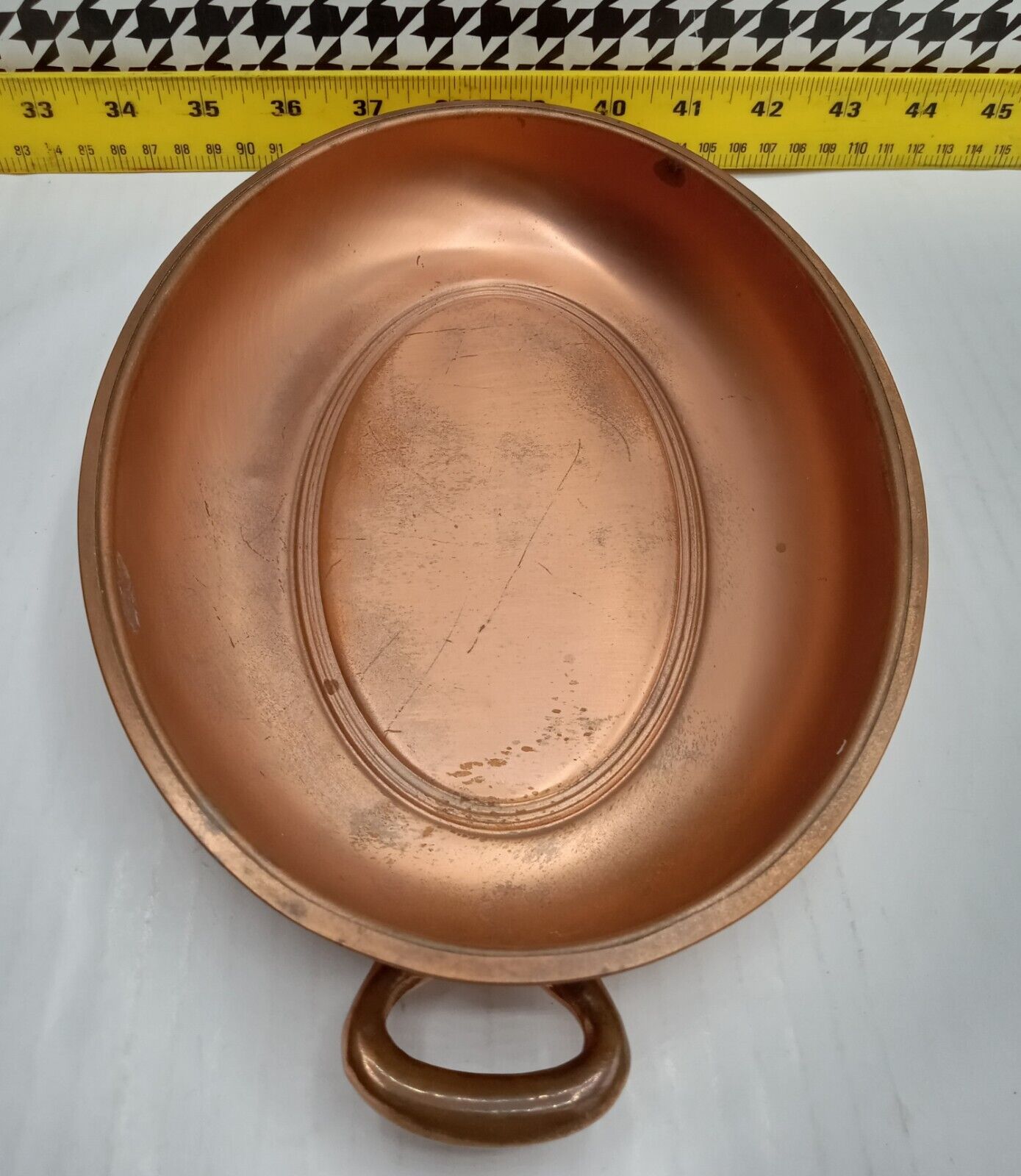Vintage Small Copper Tray Unbranded