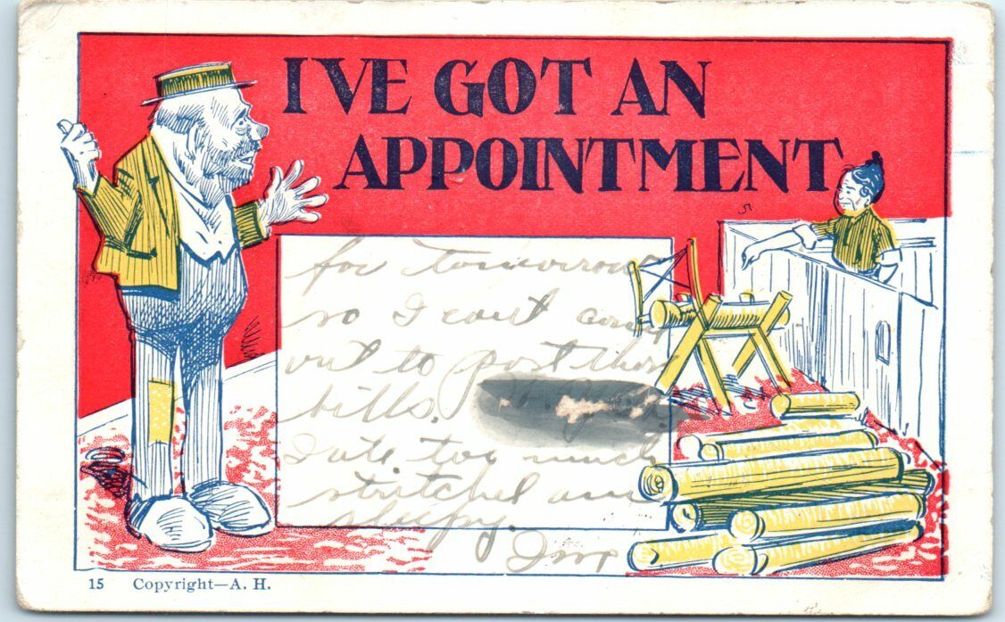 Postcard - I've Got An Appointment