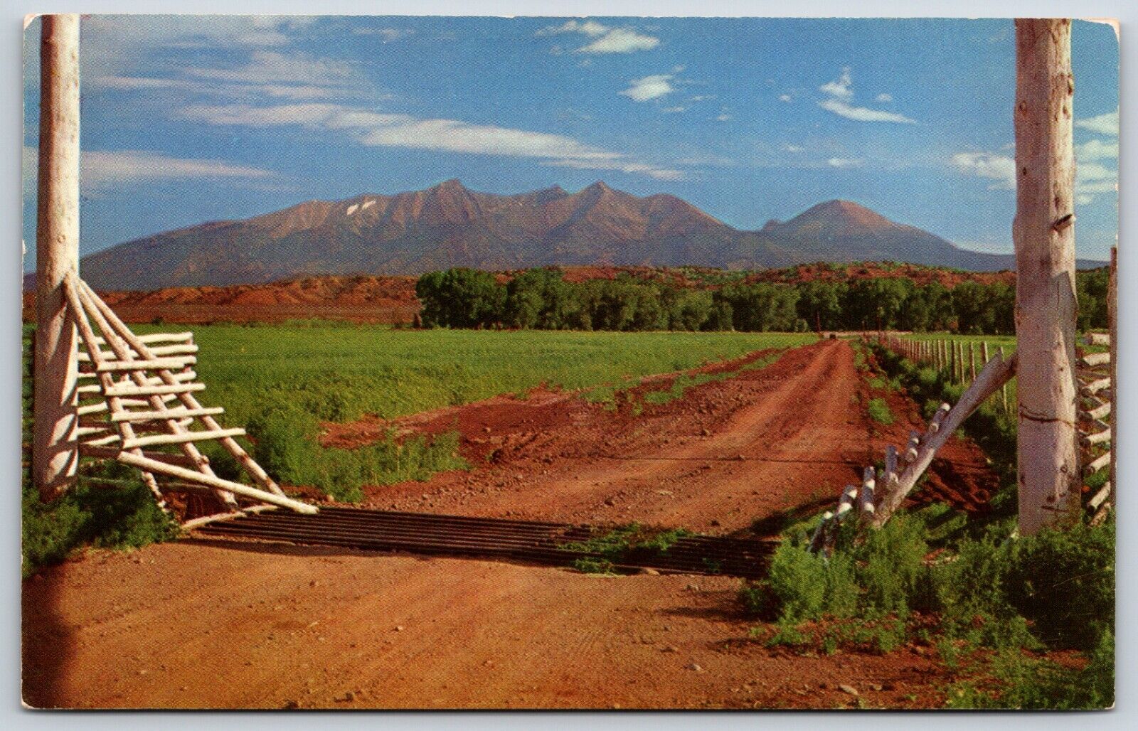 Postcard Mount Blanca And Mount Baldy, Colorado Unposted