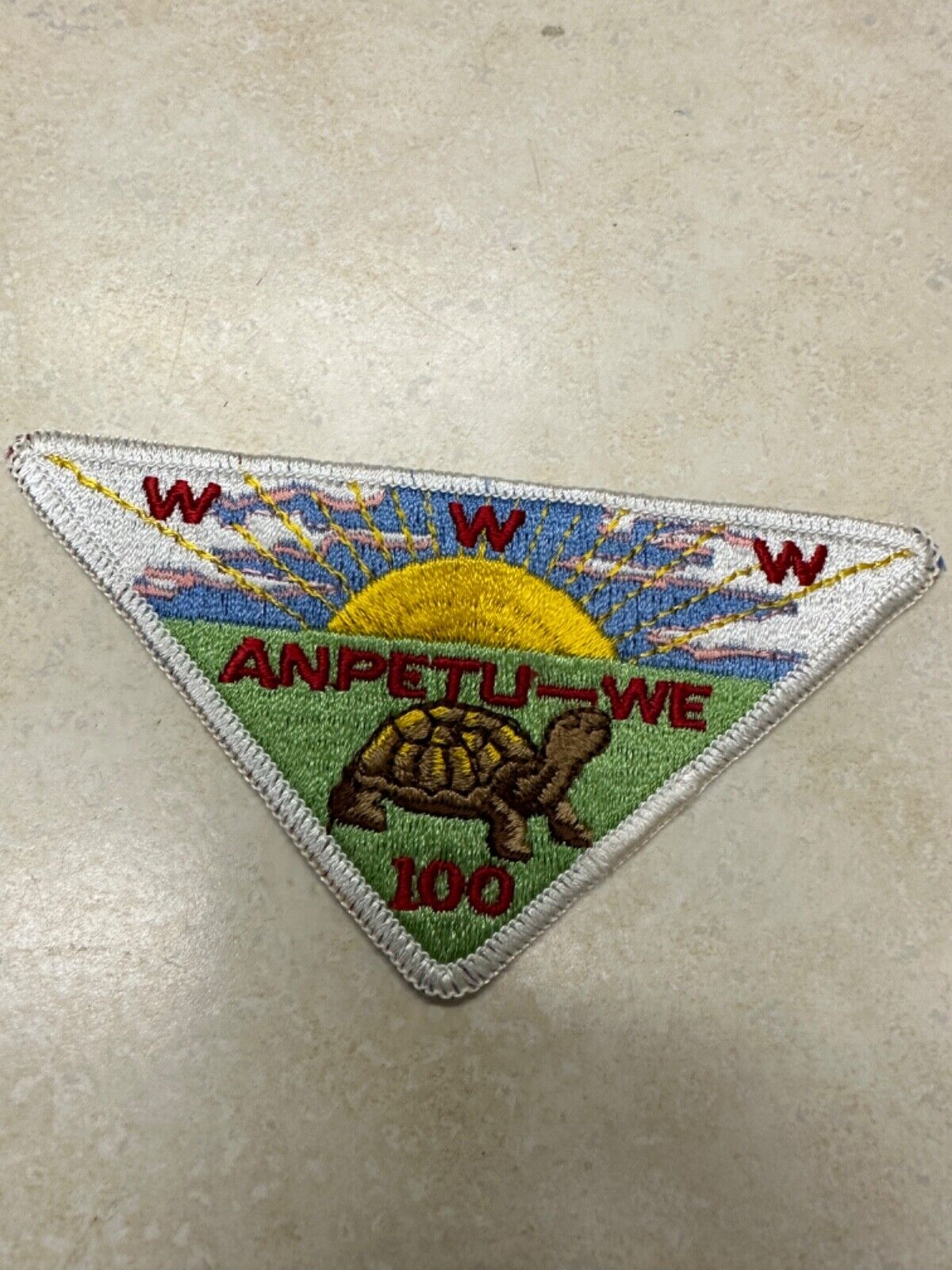 OA Lodge 100 ANPETU-WE Pie