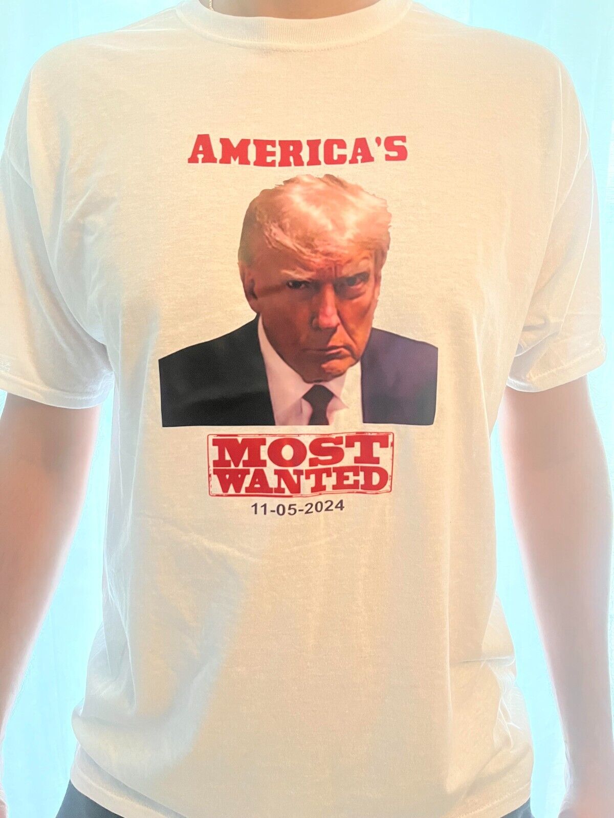 Trump T-Shirts- America\'s Most Wanted 11-05-2024
