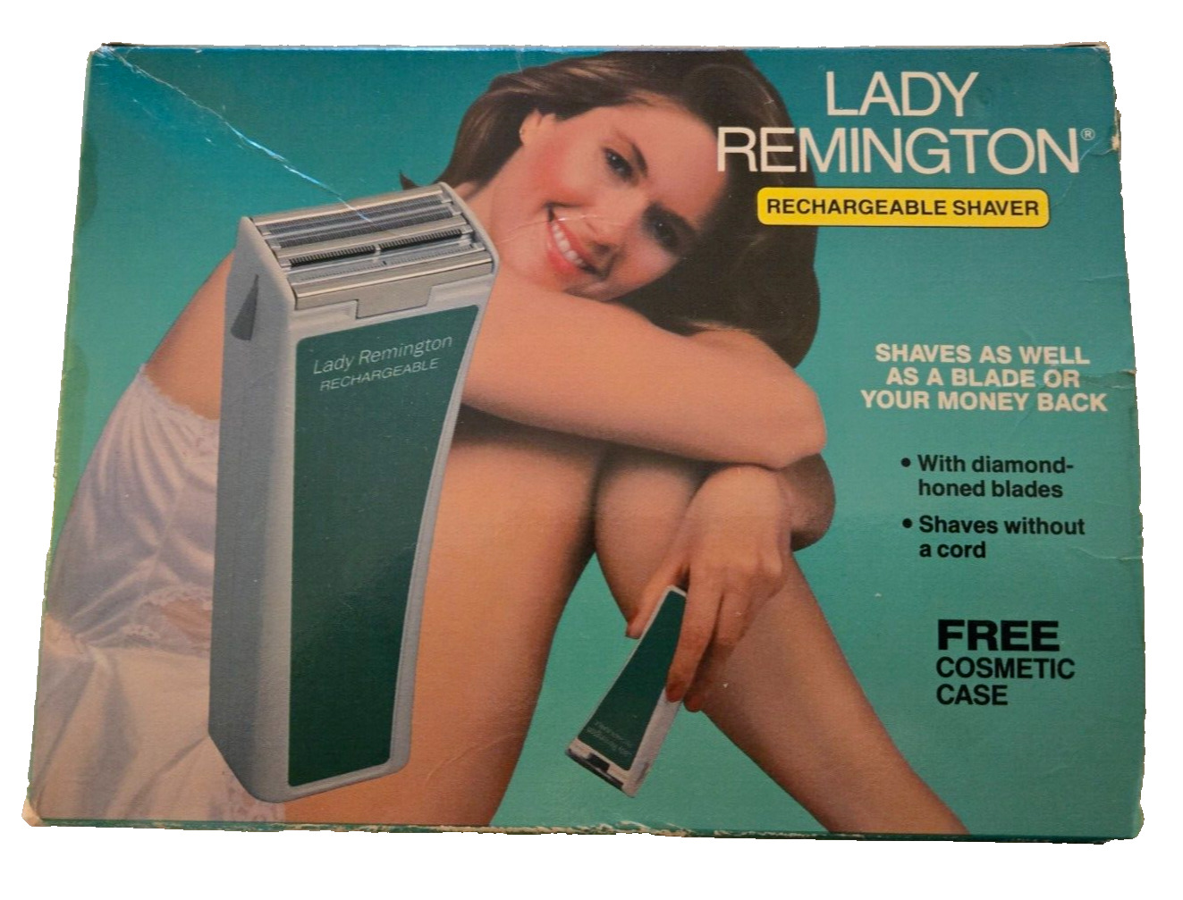Vtg. Lady Remington Rechargeable Shaver Wer-6100 1990s Personal Use Movie Prop
