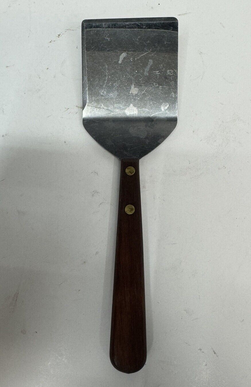 Vintage utica super edge vintage spatula Flipper Serrated Edge