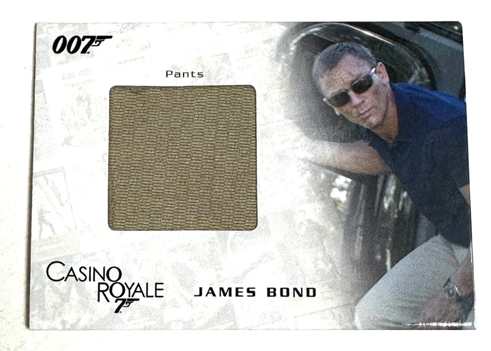 2008 James Bond in Motion Single Relic Card SC03 Limited #224/777 Rittenhouse