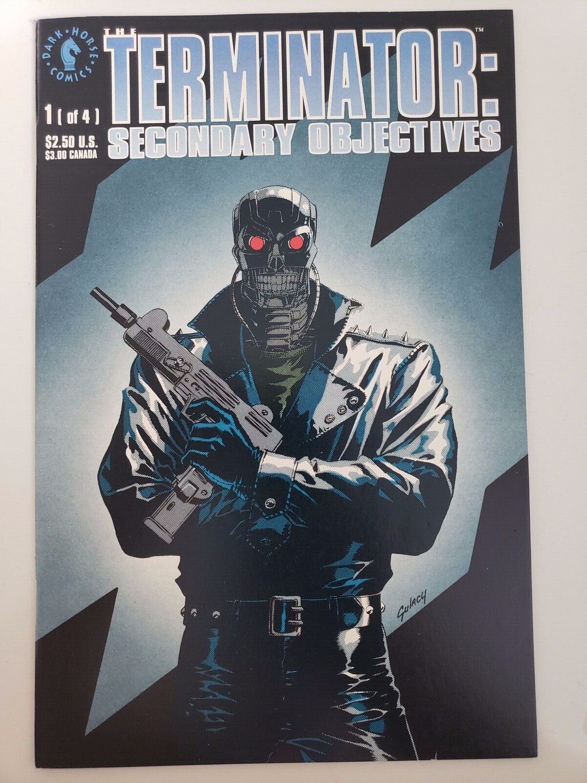 THE TERMINATOR SECONDARY OBJECTIVES #1-4 (1991) DARK HORSE FULL COMPLETE SERIES