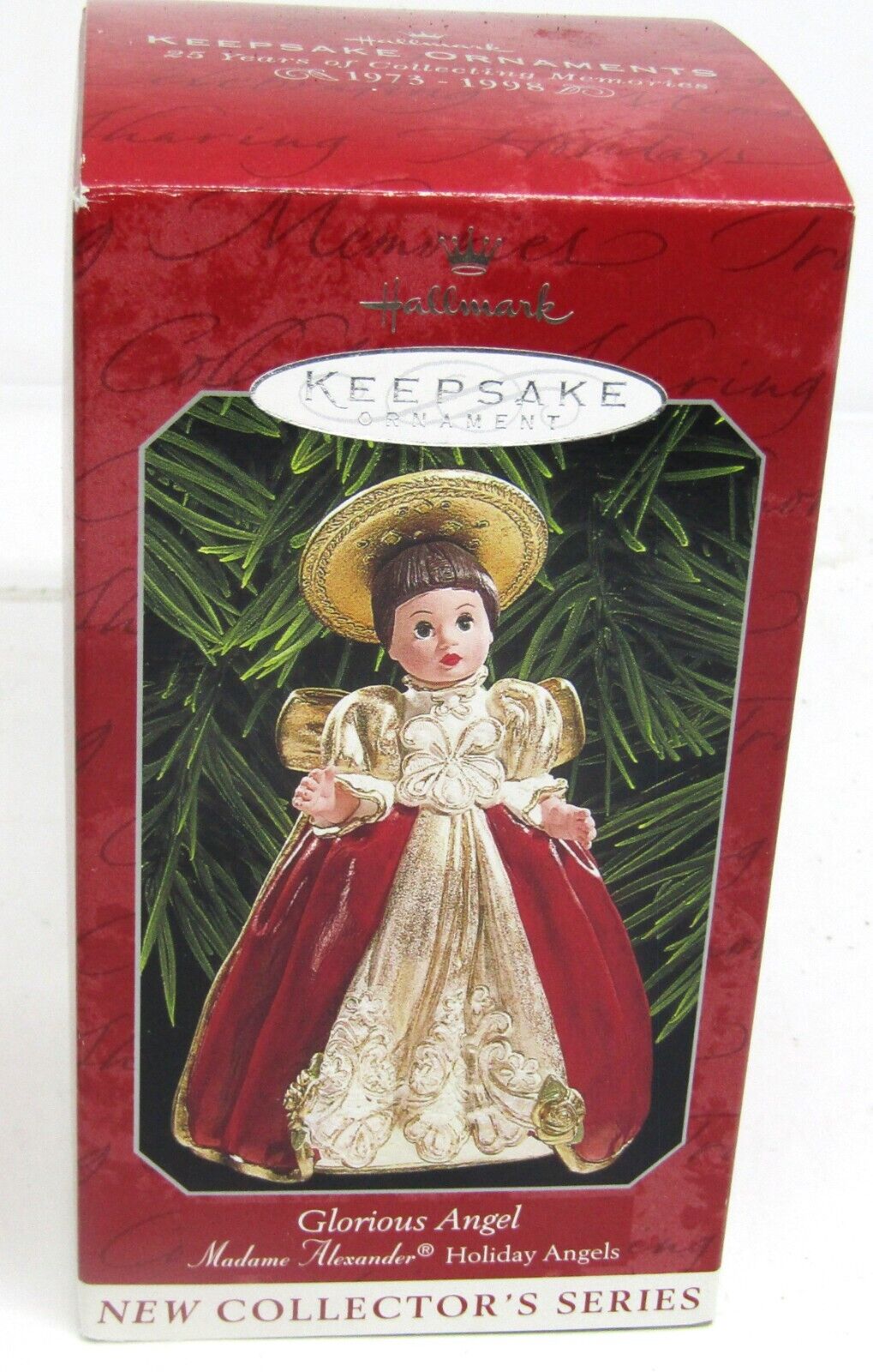 Vintage Hallmark Keepsake Madame Alexander Holiday Angel #1 1998 Glorious Angel