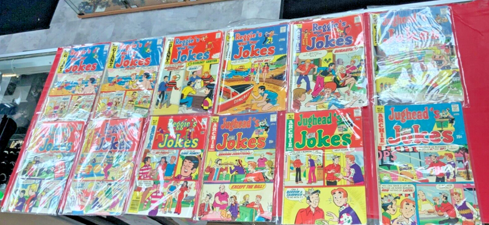 VTG Assorted Comic Lot - Archie Series - Reggie’s & Jughead’s Jokes (Lot of 20)