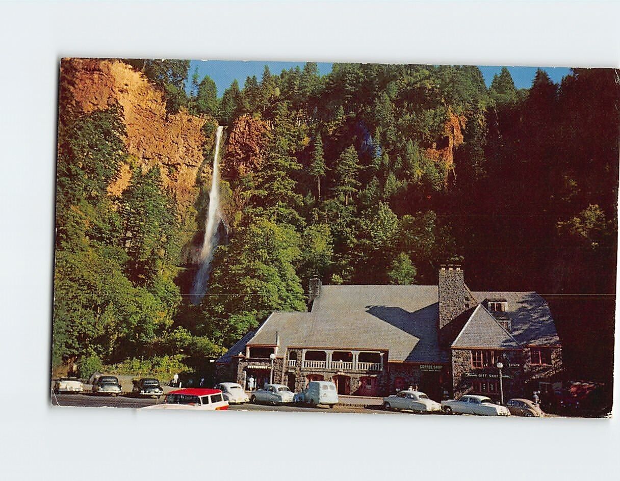 Postcard Multnomah Falls Columbia River Highway Oregon USA