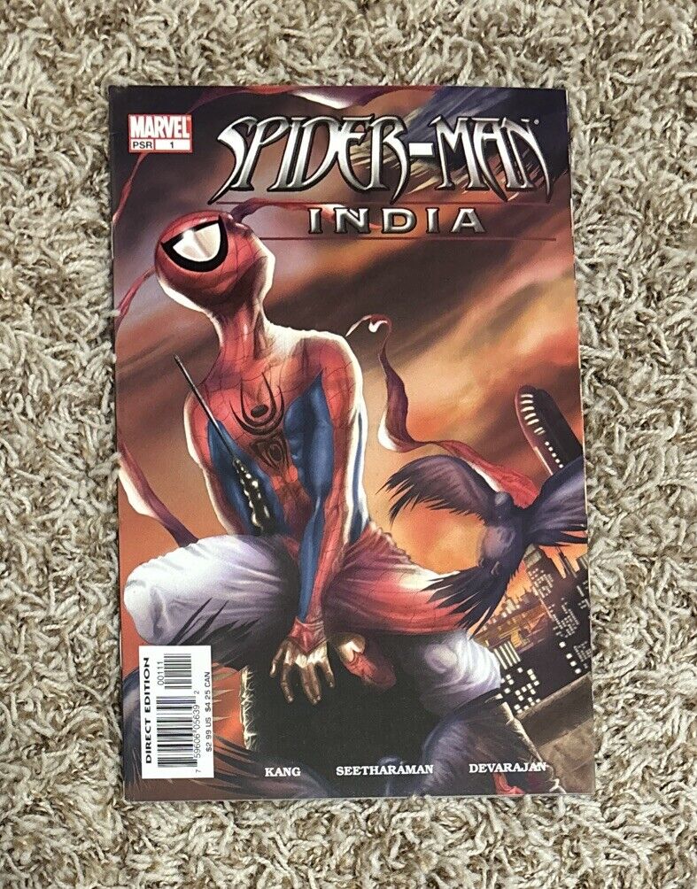 Spider-Man India #1 🔥 1st Pavitr Prabhakar 2005 🔑  est FN condition