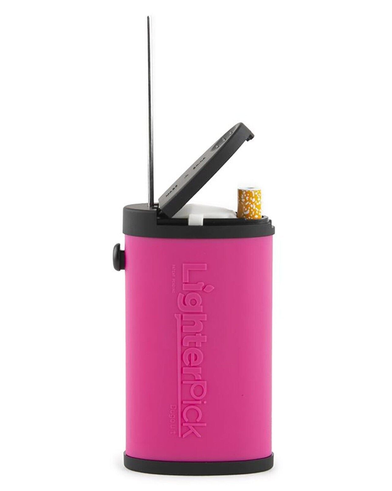 LighterPick All-in-One Waterproof Smoking Dugout Scent Resistant Color Pink