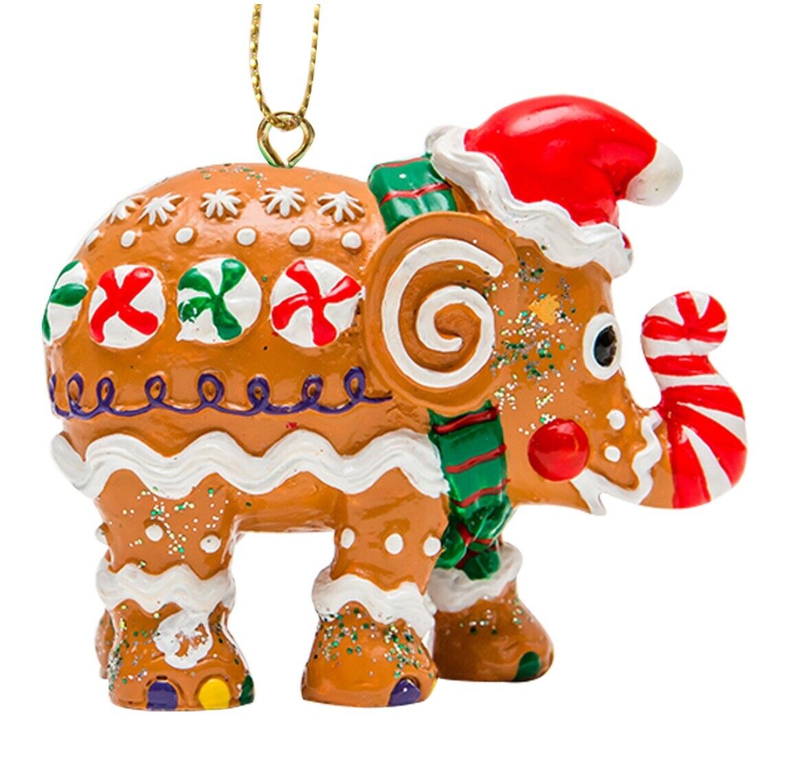 ELEPHANT PARADE Gingerphant Ornament by David Nguyen in Tin Gift Box