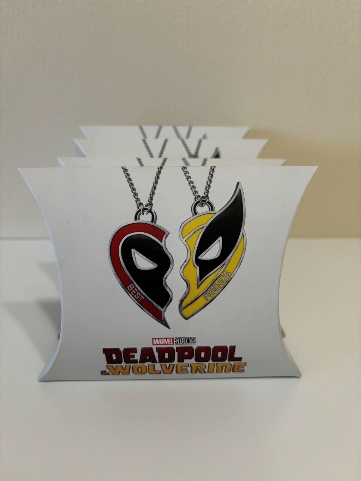Deadpool & Wolverine Best Friends Bracelets RARE Dave & Busters NIB