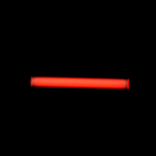 New 1pcs 3X22.5mm Red Tube Night Luminous 25 Years Life Tube Singal Lamp Tube