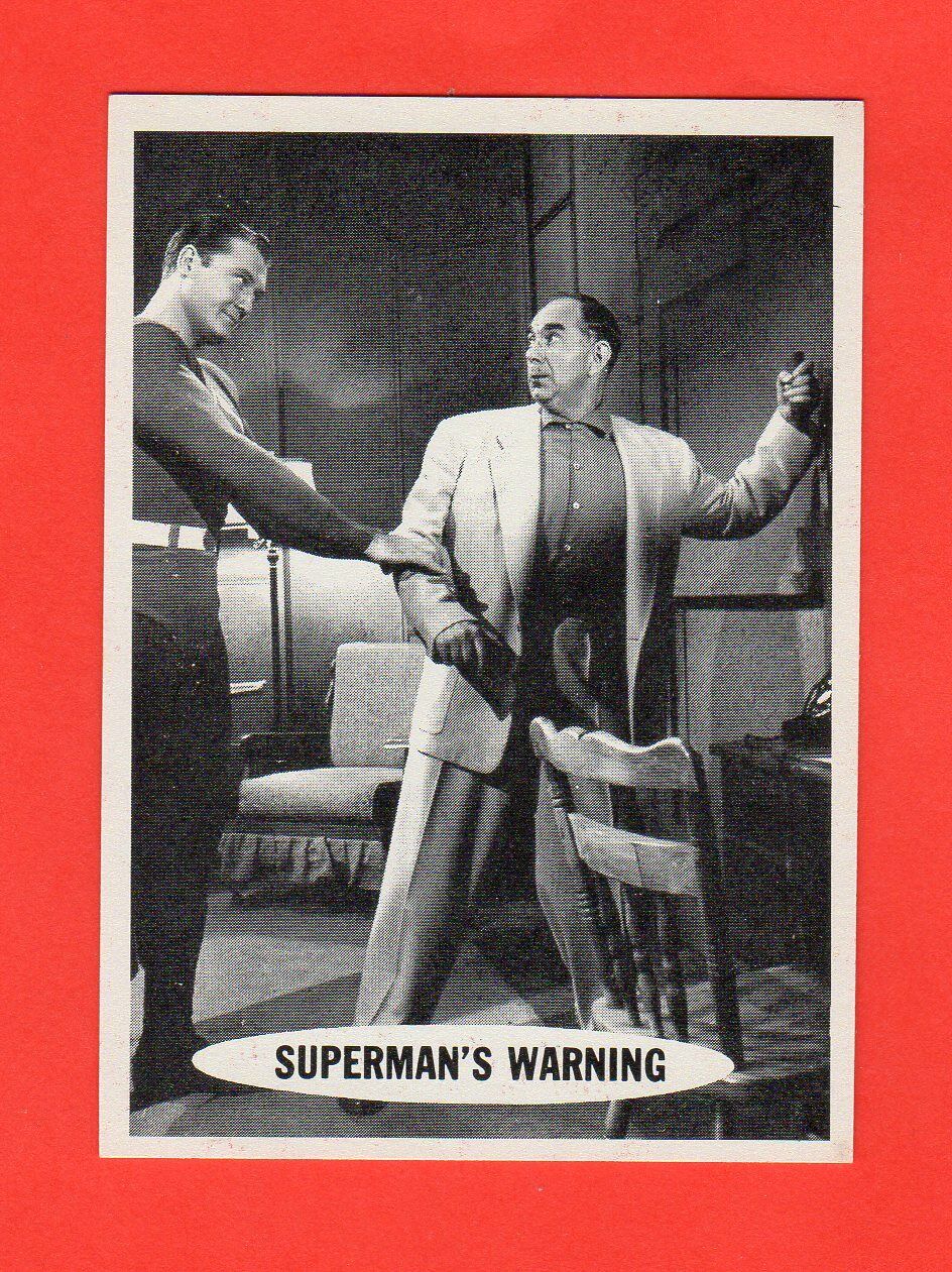 1966 Topps Superman #  21 Superman\'s Warning  nrmnt-mt