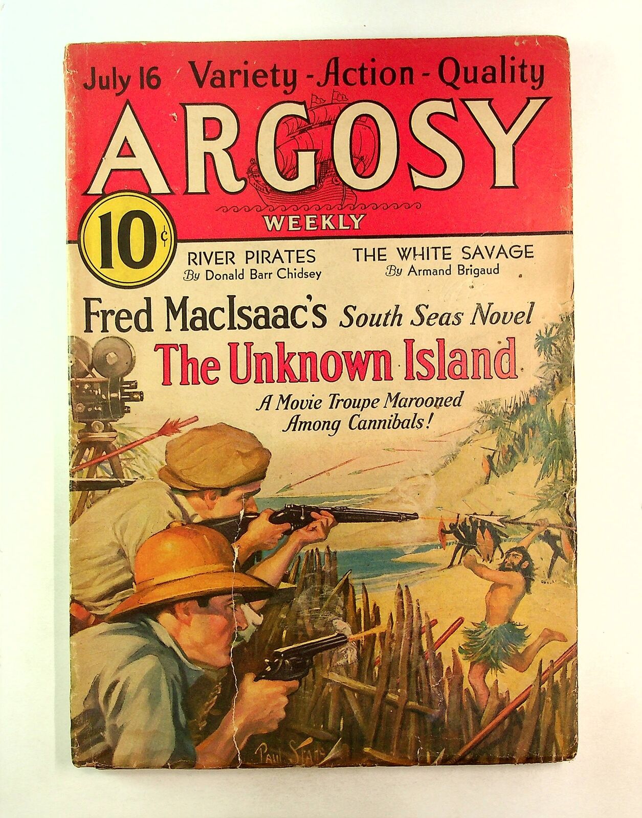 Argosy Part 4: Argosy Weekly Jul 16 1932 Vol. 231 #2 VG- 3.5