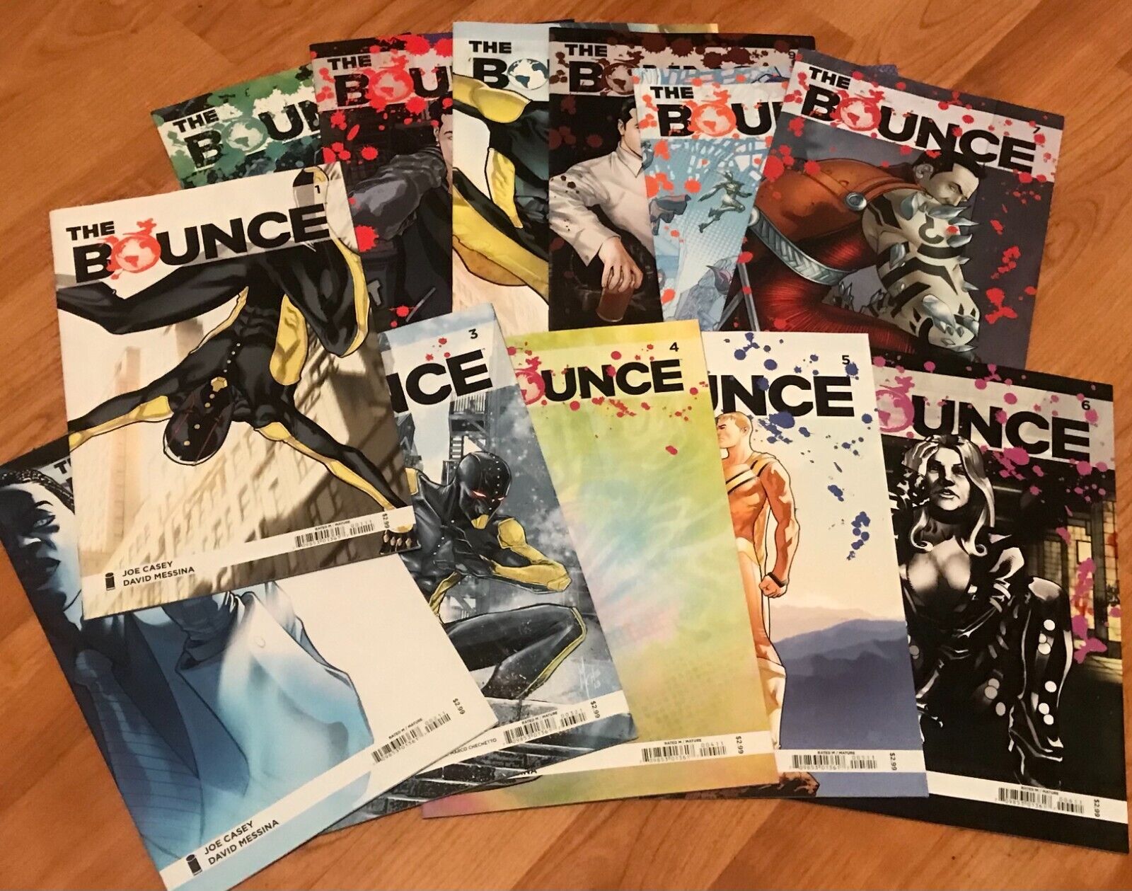 The Bounce comic books #1-12 full run Image Comics 