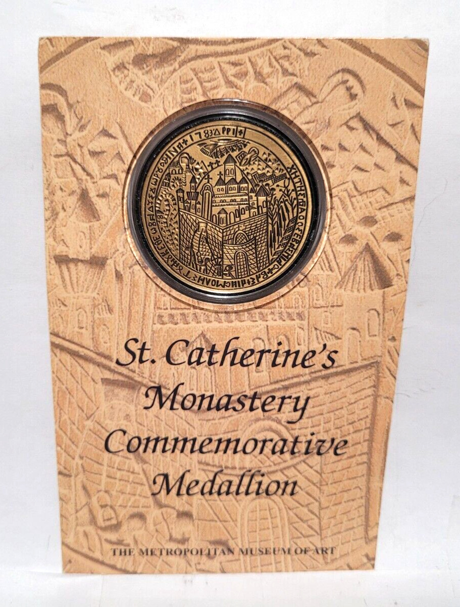2004 MMA Metropolitan Museum of Art St Catherine\'s Monastery Medallion, NEW 