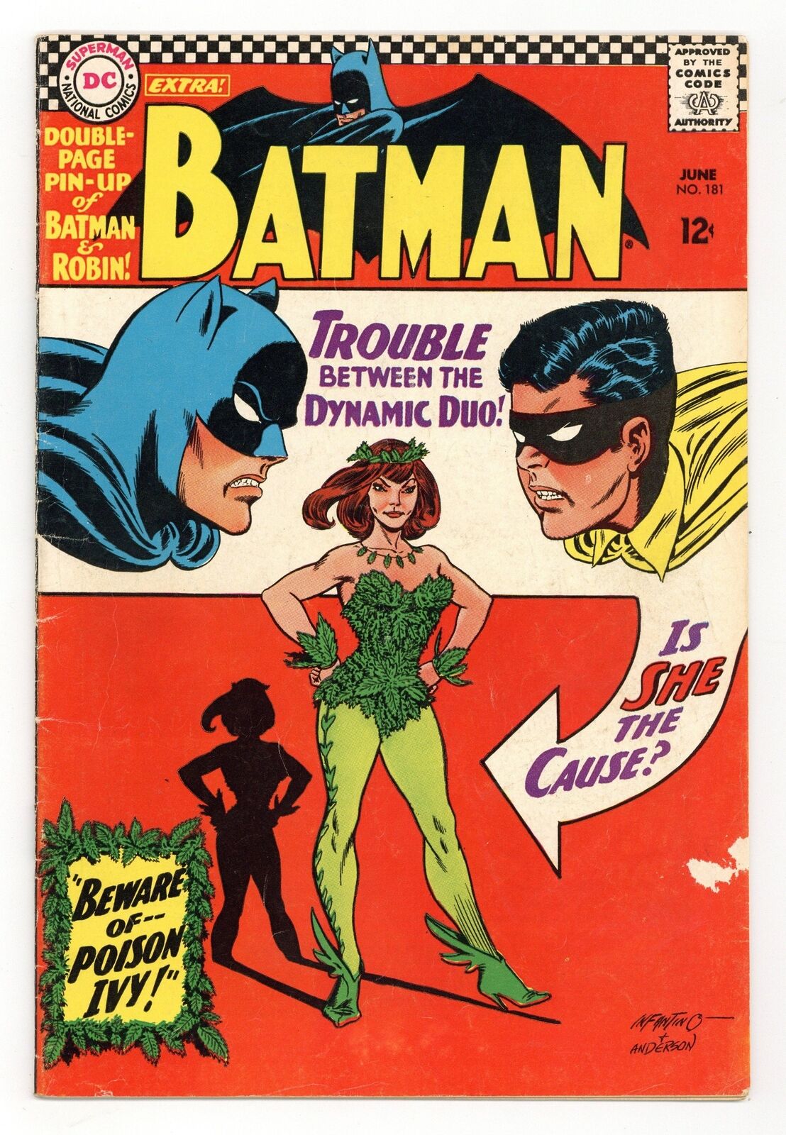 Batman #181 PR 0.5 1966 1st app. Poison Ivy