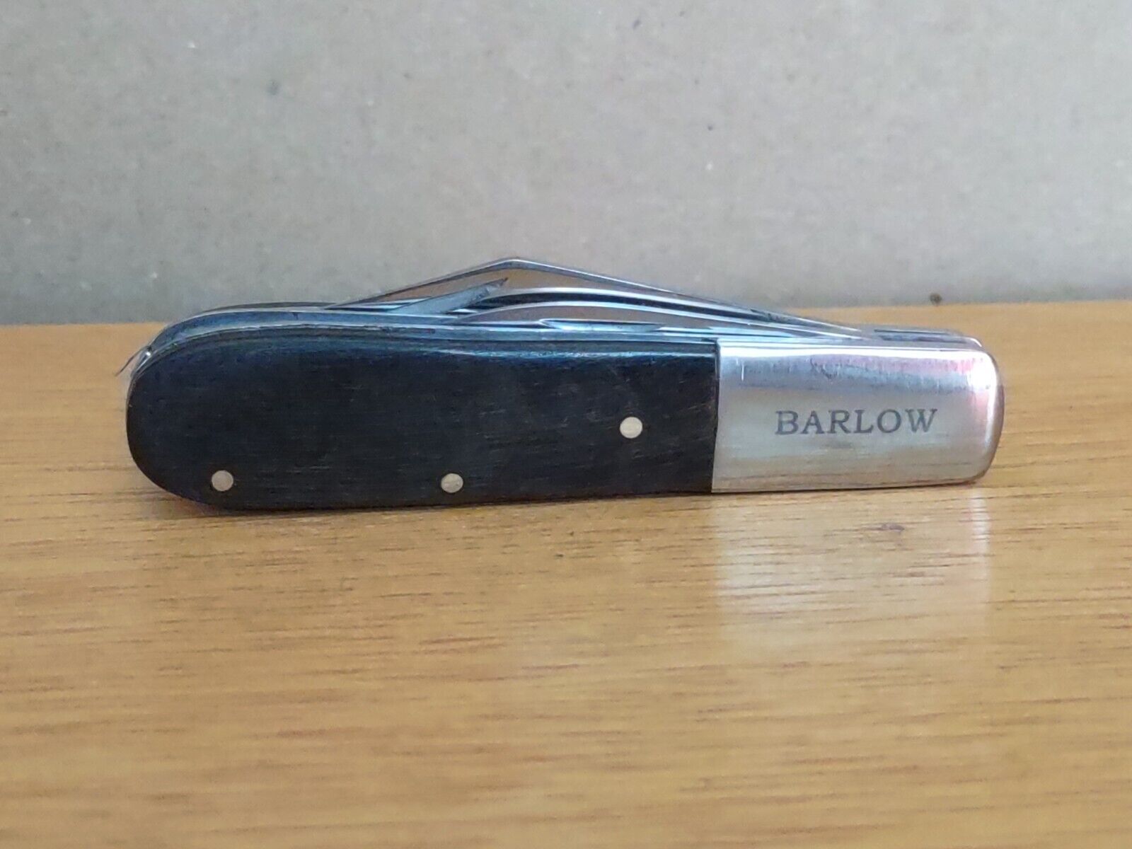Vintage Barlow Two Blade Pocket Knife in VERY Good Condition, Celluloid Handle