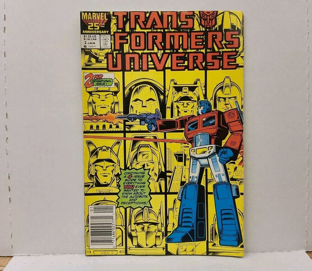 Transformers Universe #2 Newsstand - of 4 (1986 Series) - Marvel Comics
