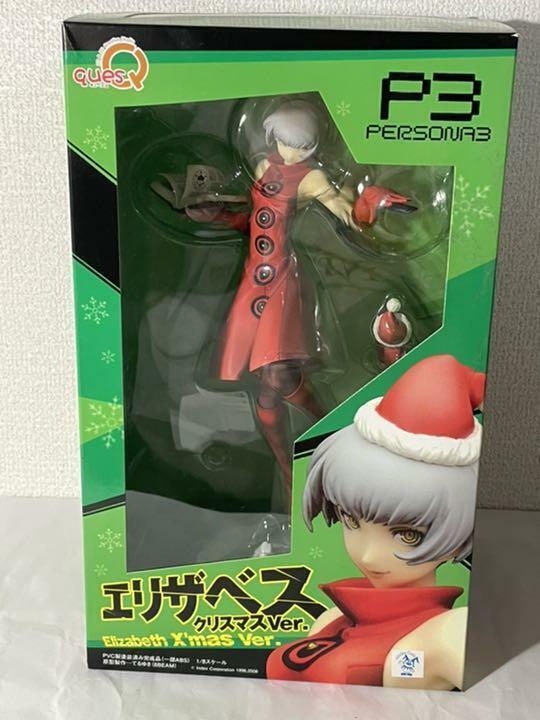 Persona 3 Elizabeth Christmas Ver. 1/8 PVC Figure quesQ Japan Import
