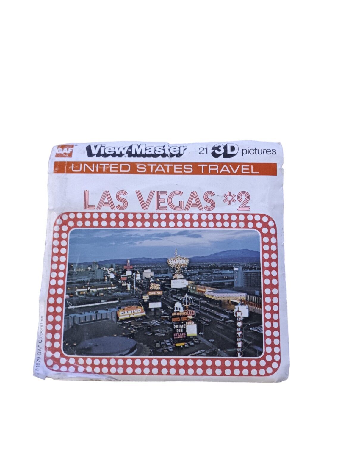 Vintage View Master Las Vegas *2 Slides