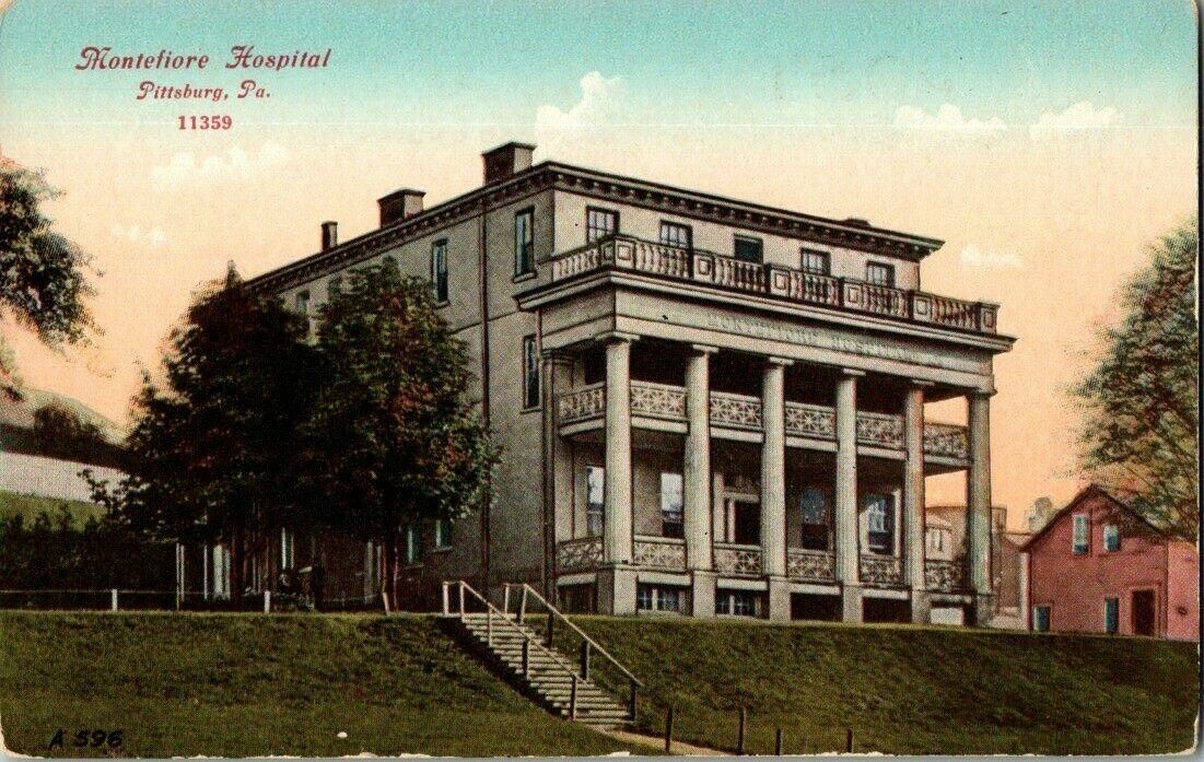 1910. PITTSBURG, PA. MONTELIARE HOSPITAL. POSTCARD JJ4