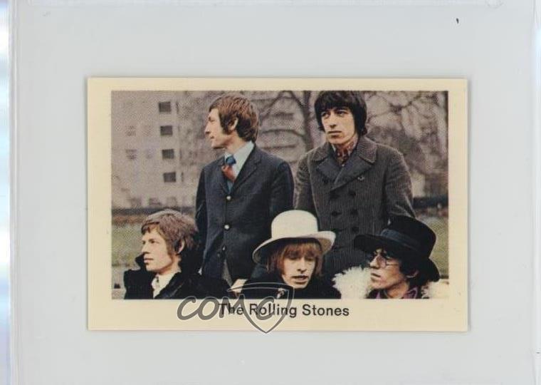 1966-68 Dutch Gum TV66-TV68 Popbilder Unnumbered Series Rolling Stones The 0i4g