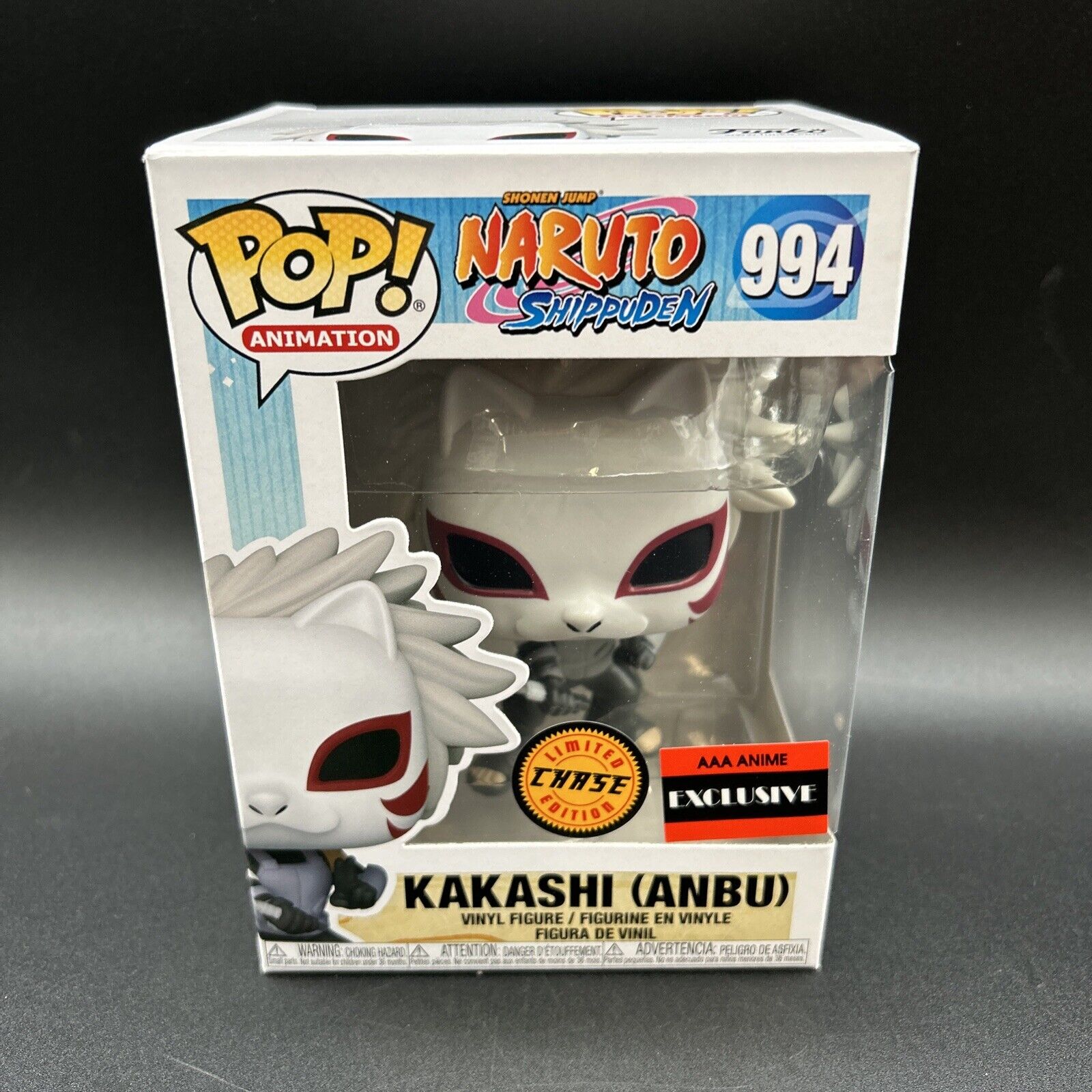 Funko Pop Naruto Shippuden - Kakashi Anbu #994 AAA Anime Exclusive