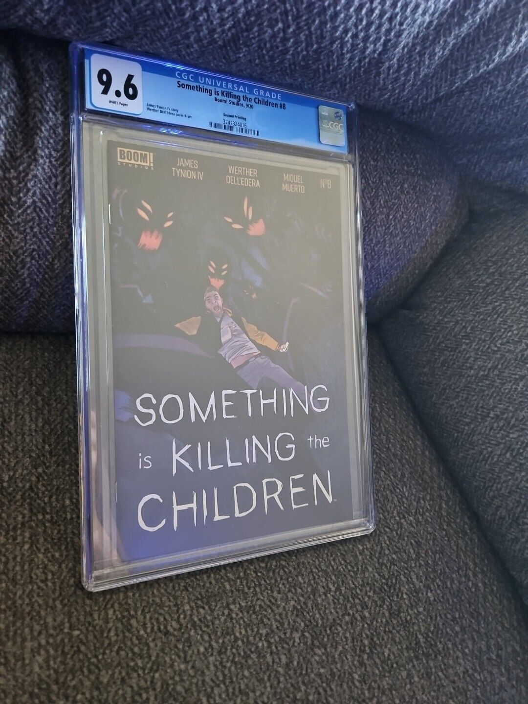 SOMETHING IS KILLING THE CHILDREN #8 (Boom 9/20) CGC 9.6 Second Print white pgs