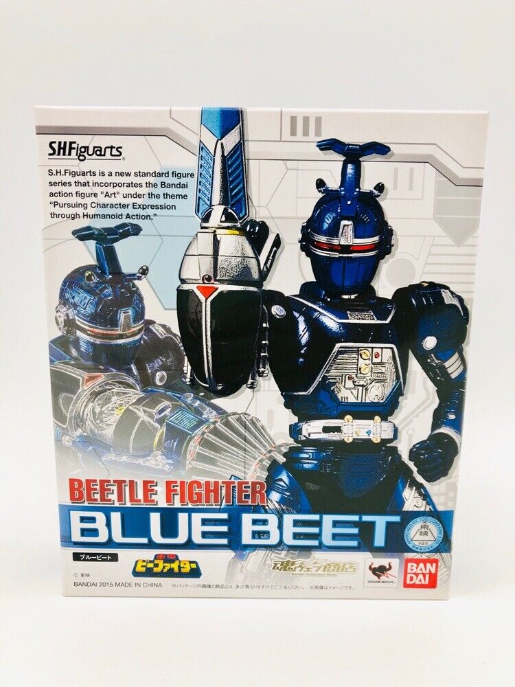 Beetle Fighter S.H.Figuarts Blue Beet Figure Bandai Japan