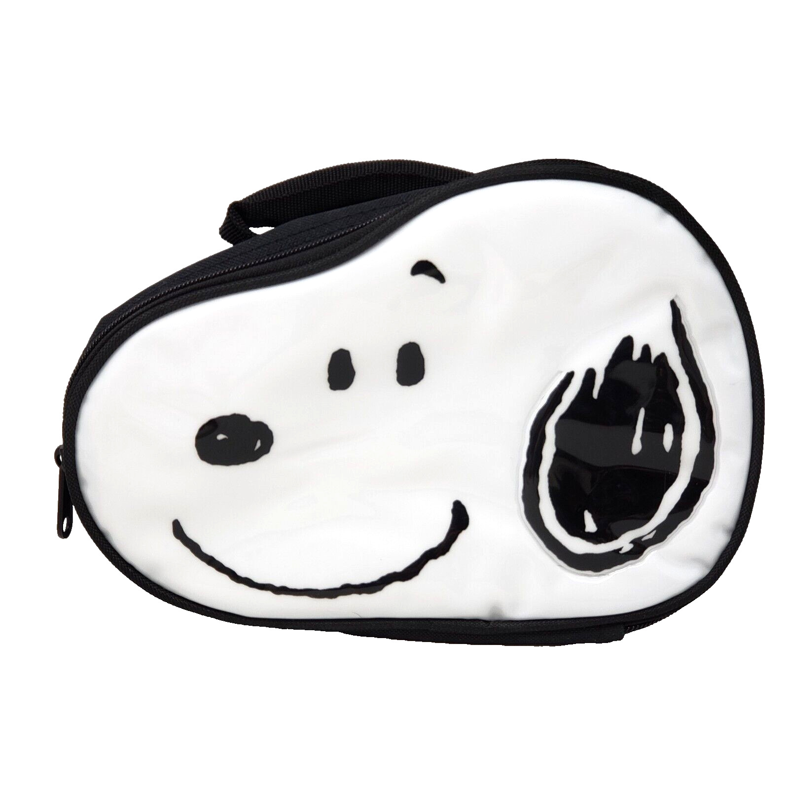 Peanuts Snoopy Head Shaped Lunch Bag Tote Insulated Vinyl 10\