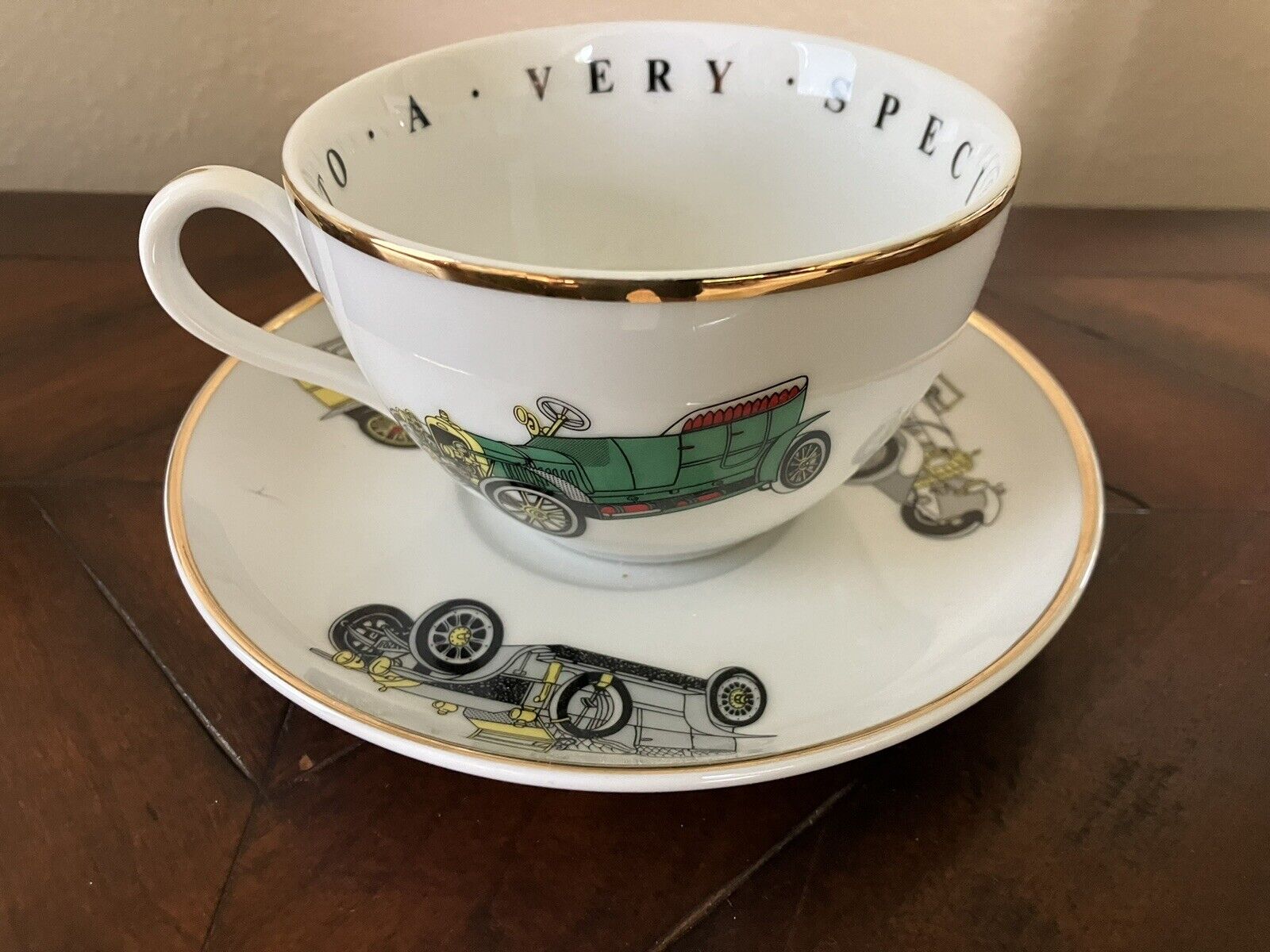 Vintage Princess House Fine Porcelain Cup Saucer Set \
