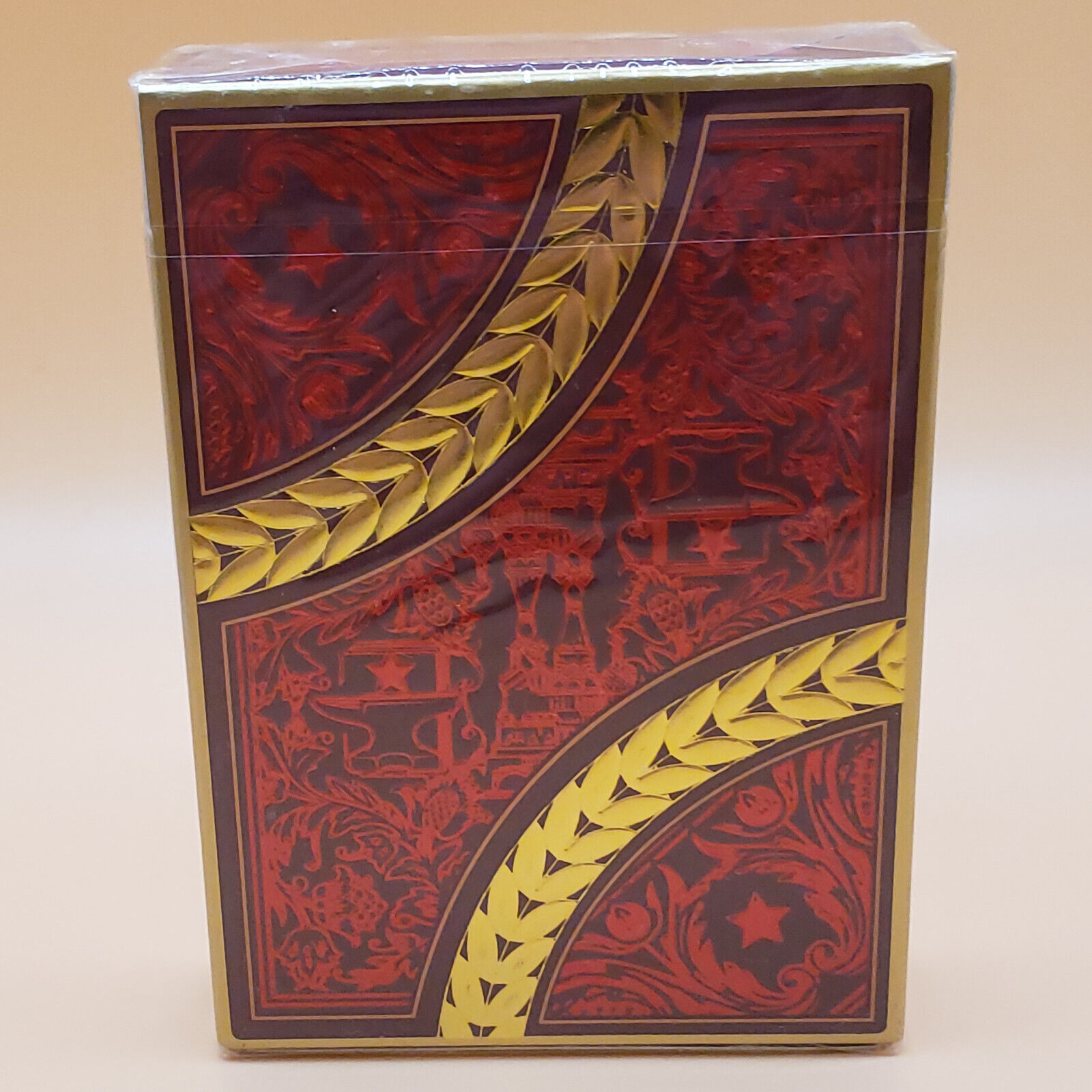 товарищи Comrade Gilded Playing Cards - Vermillion Collection - New Sealed