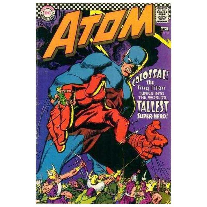Atom #32 DC comics Fine Full description below [q/
