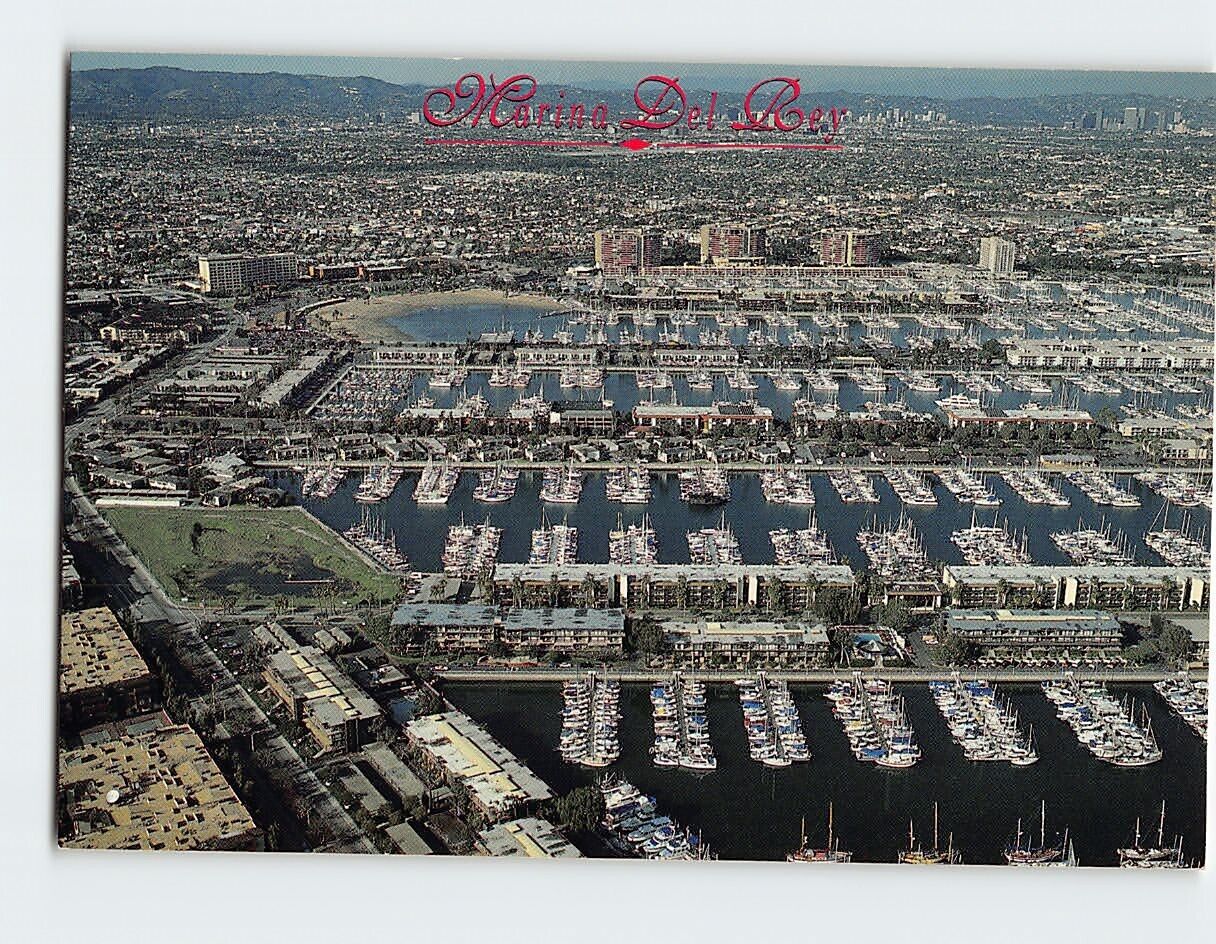 Postcard View of Marina del Ray, California