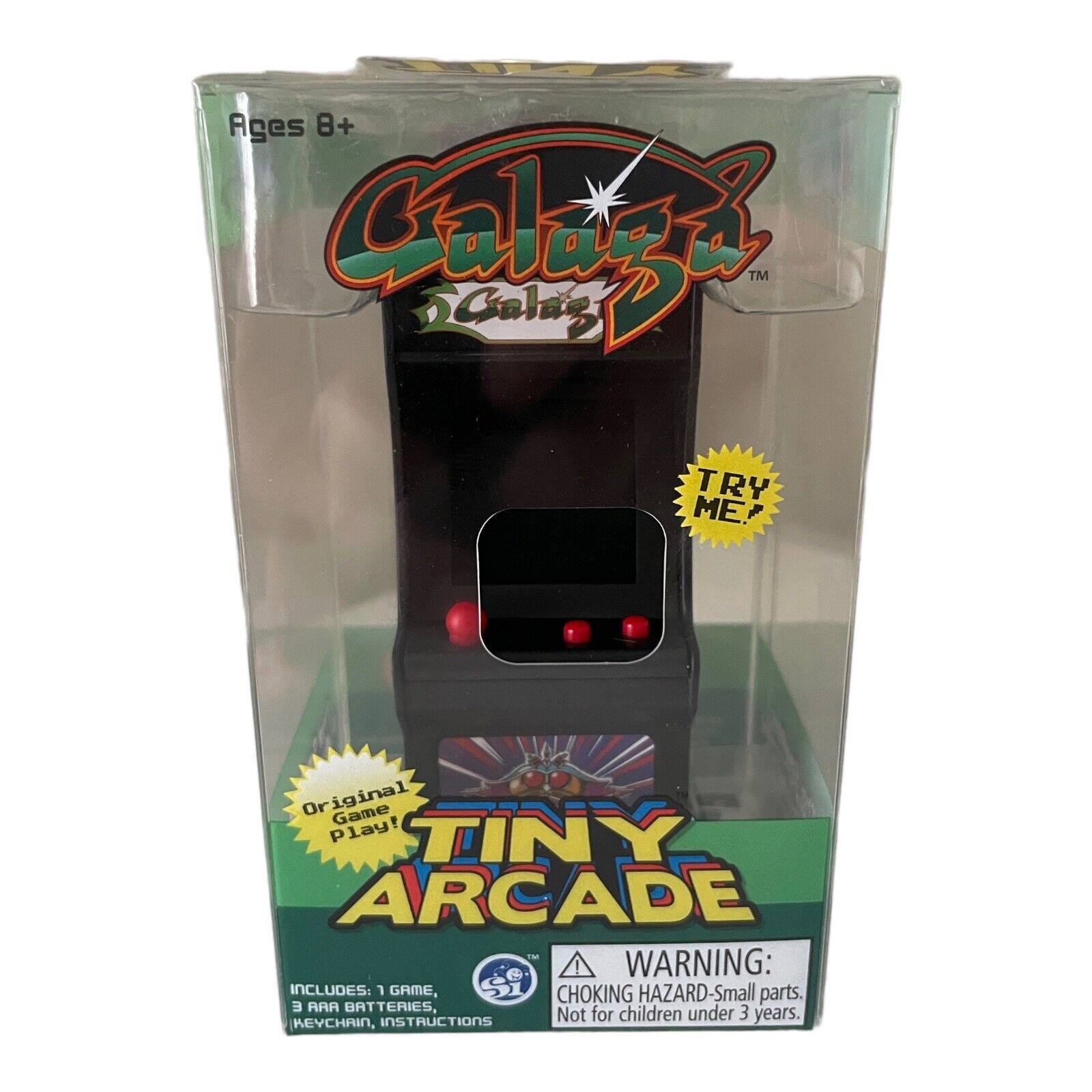 Tiny Arcade ‘Galaga’ World’s Smallest Fully Functional Arcade Game - New/Rare 🐙