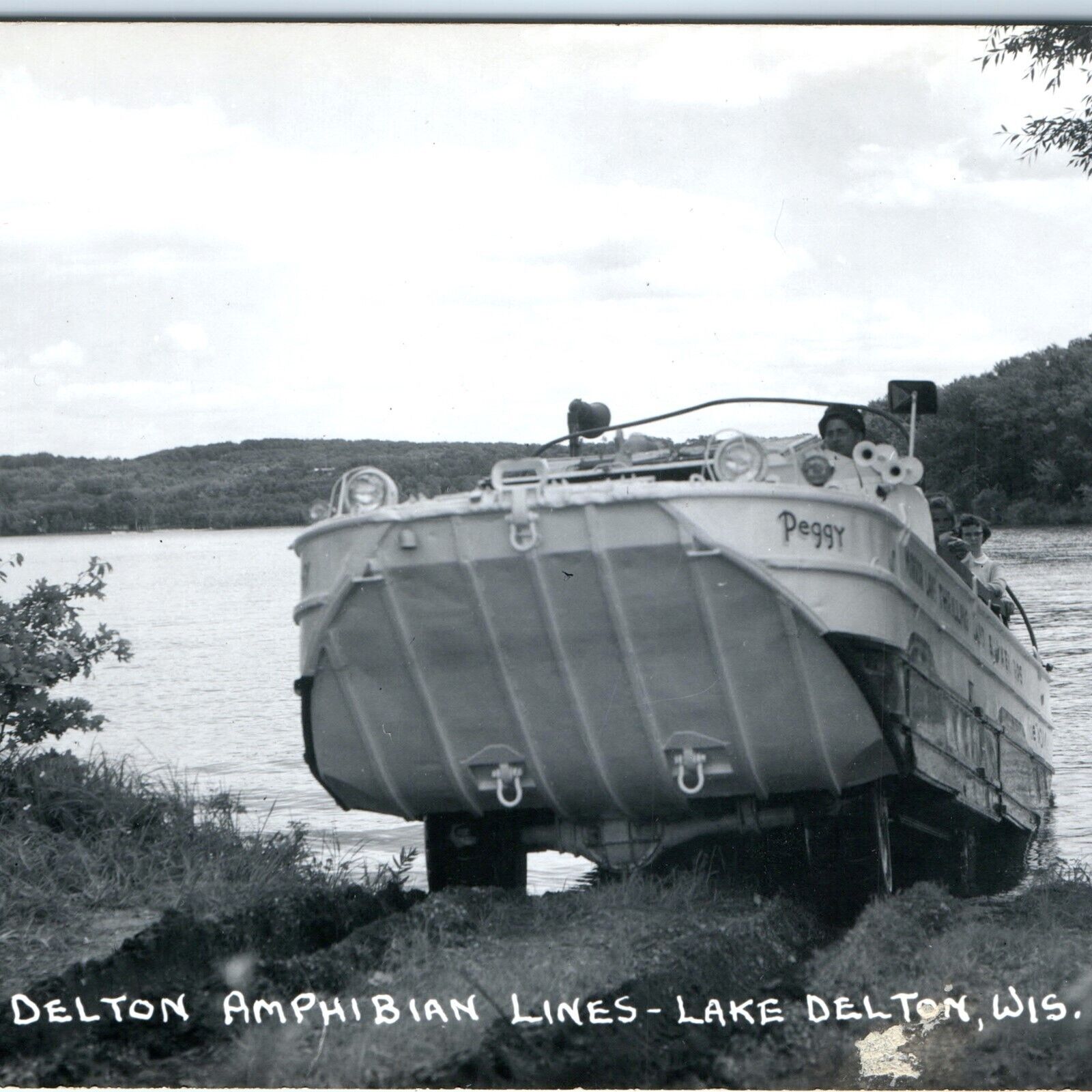 c1950s Lake Delton, Wis RPPC 