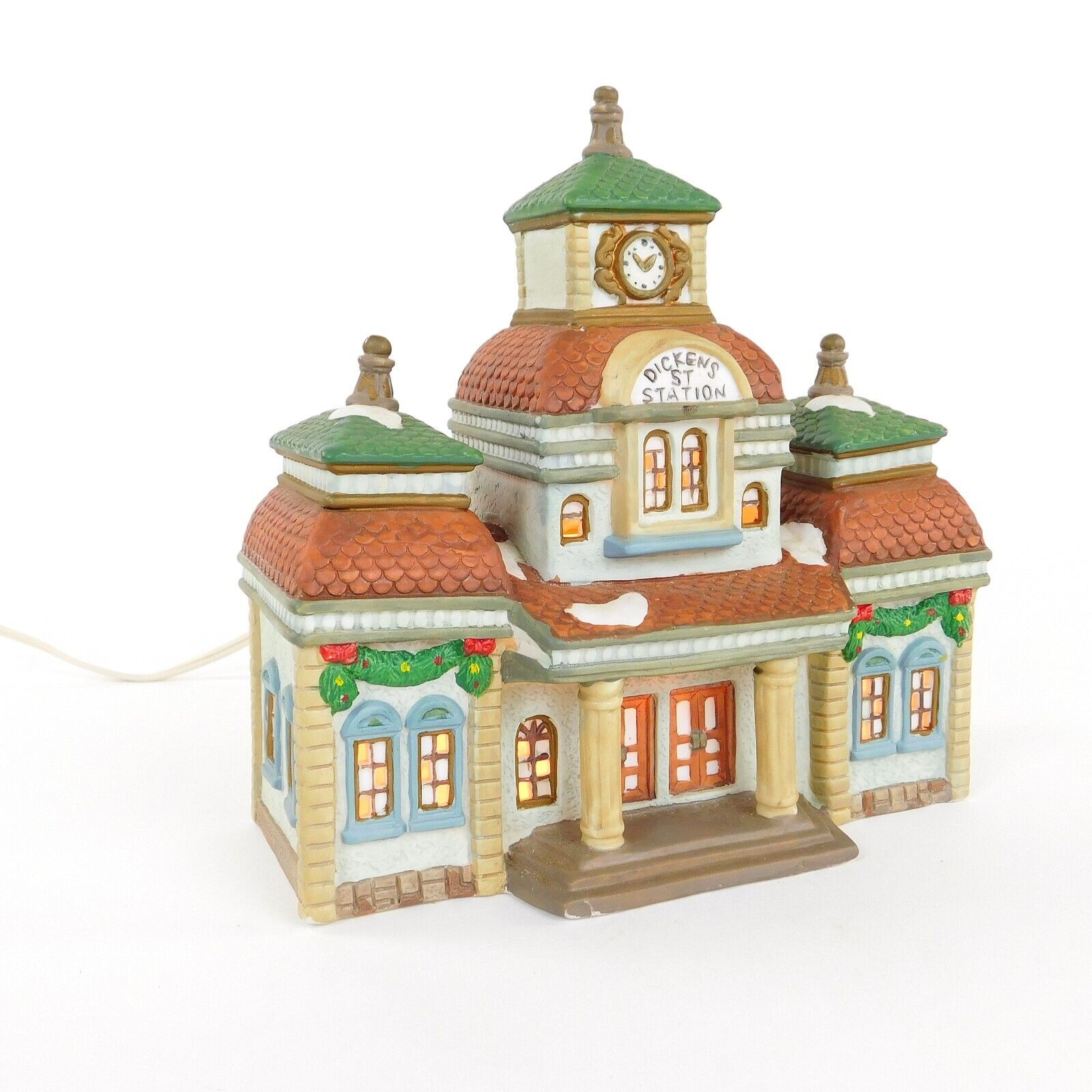 Dicken\'s Collectibles Porcelain Dickens St Station Dickens Keepsake O\'well 1993