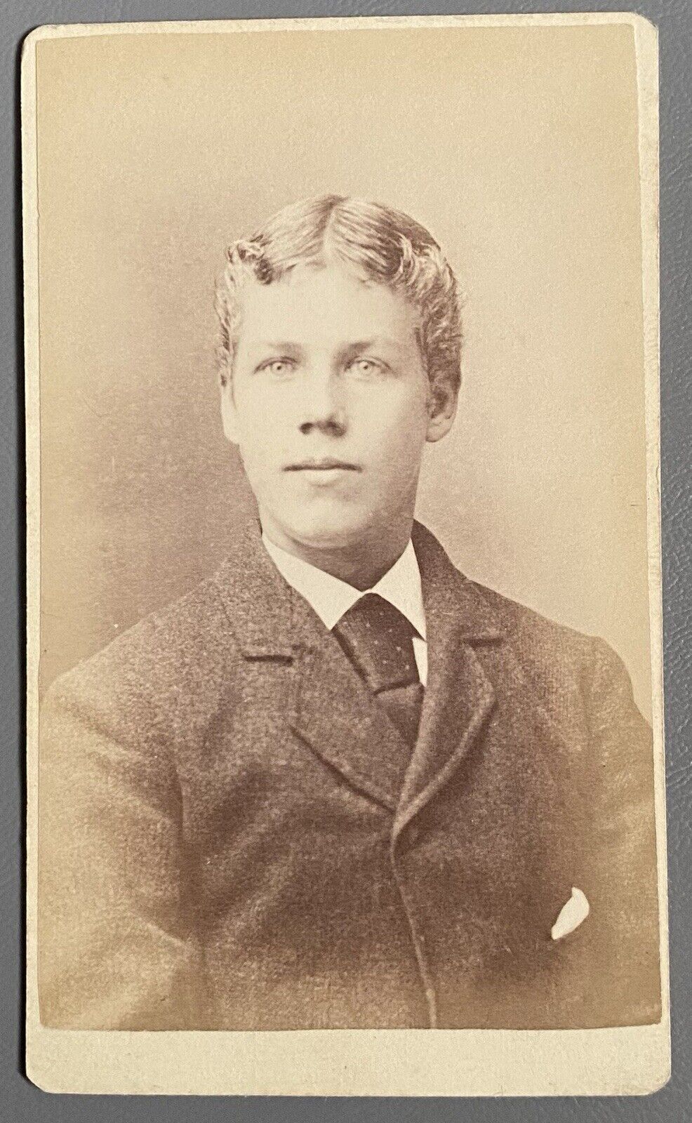 1874-78 Harvard University Crimson Football James Allen Wetherbee ‘78 ‘79 Cdv