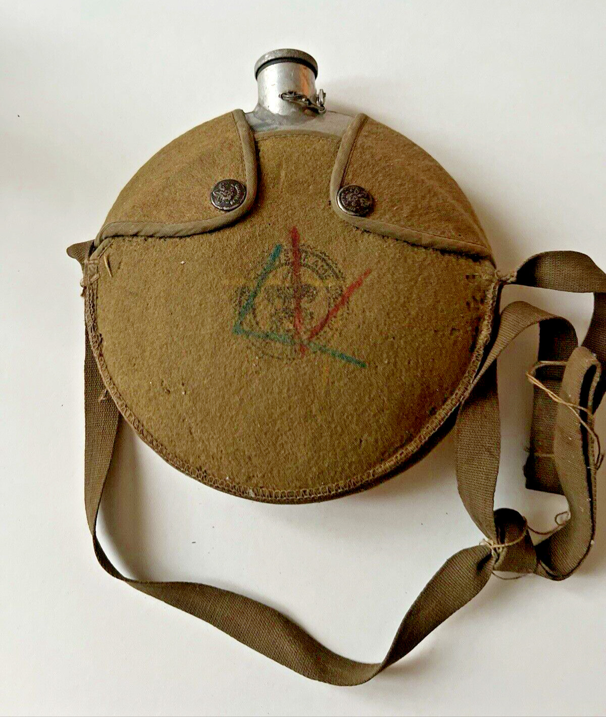 Vintage Boy Scouts of America Water Canteen w/ Strap