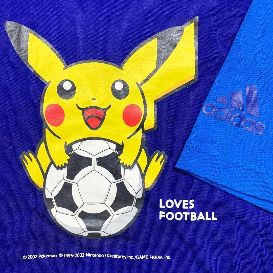 Adidas Pokemon Giraffe Japan National Soccer Team T-Shirt L Card Corporate Item