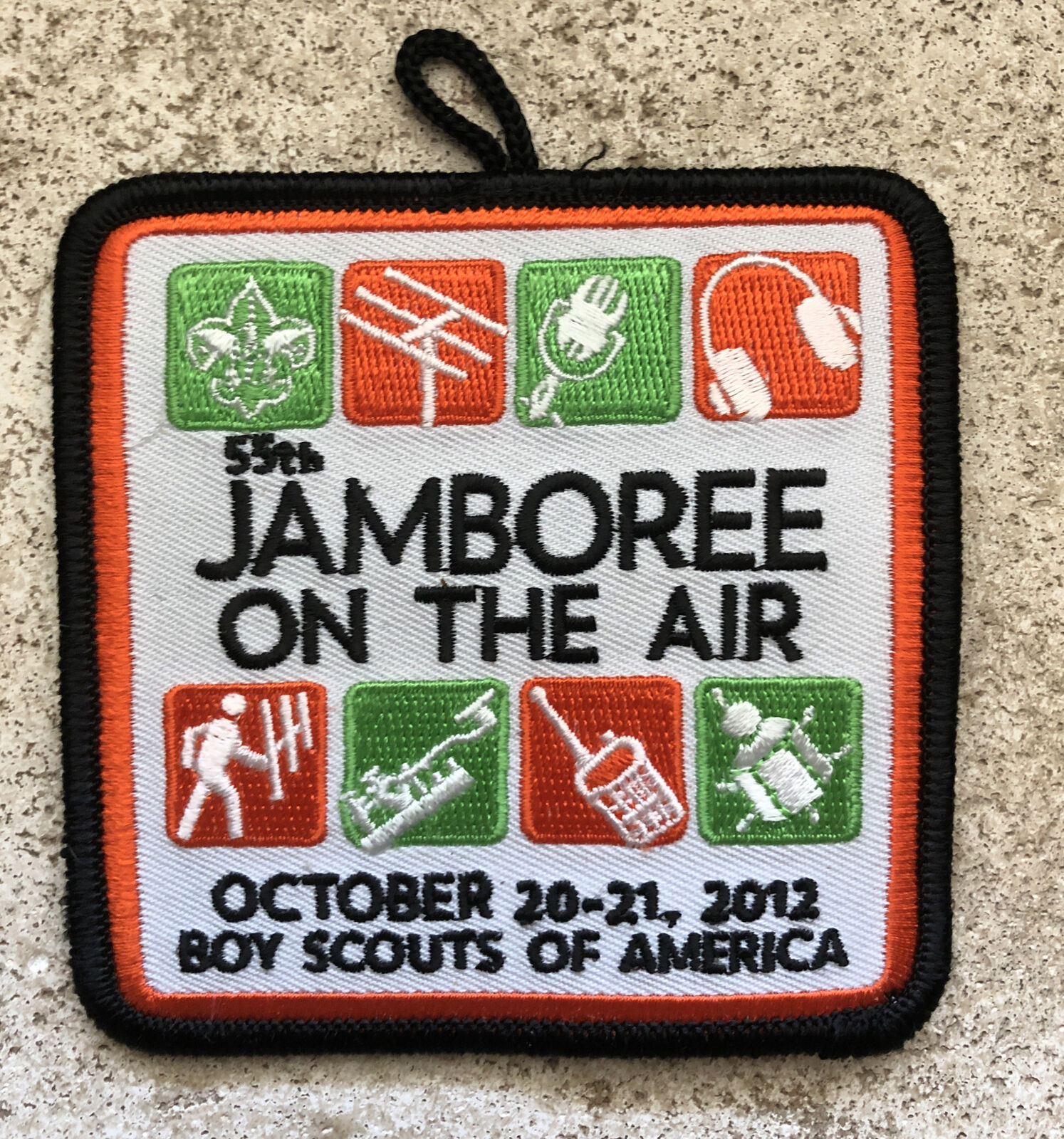 Boy Scouts of America Patch 53rd Jamboree On The Air 2012 BSA
