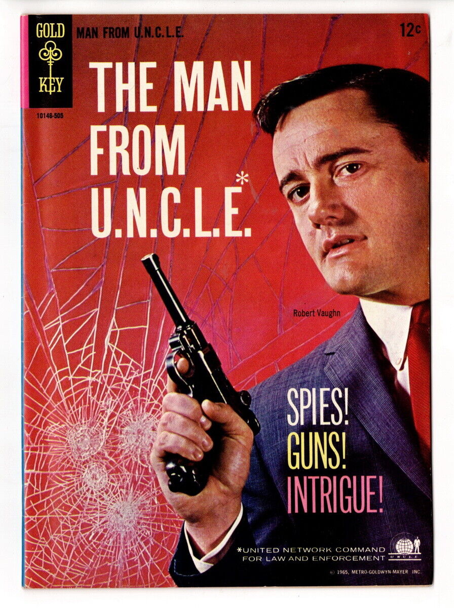 The Man From U.N.C.L.E., #1, 1965 Gold Key,  HIGHER GRADE
