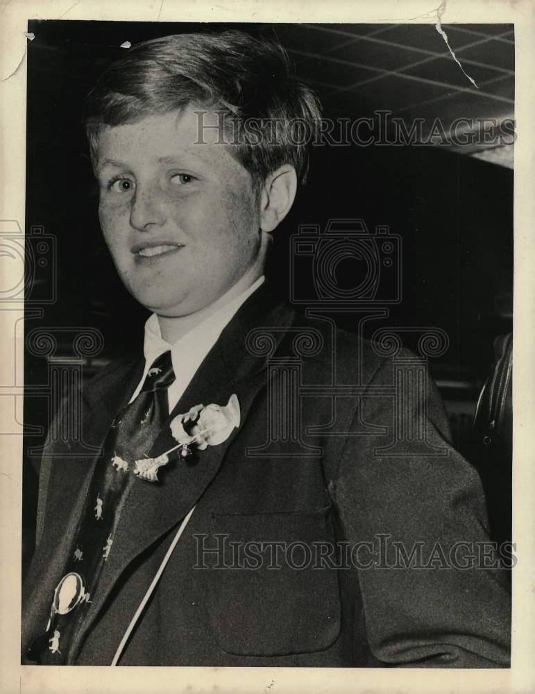 1956 Press Photo Winston Churchill, grandson of Sir Winston Churchill, New York