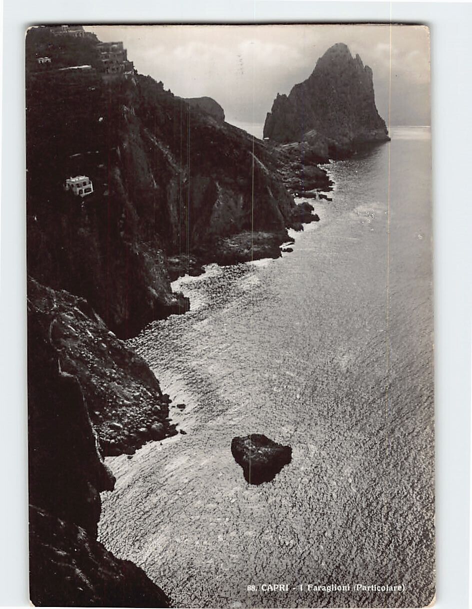 Postcard I Faraglioni (Particolare) Capri Italy